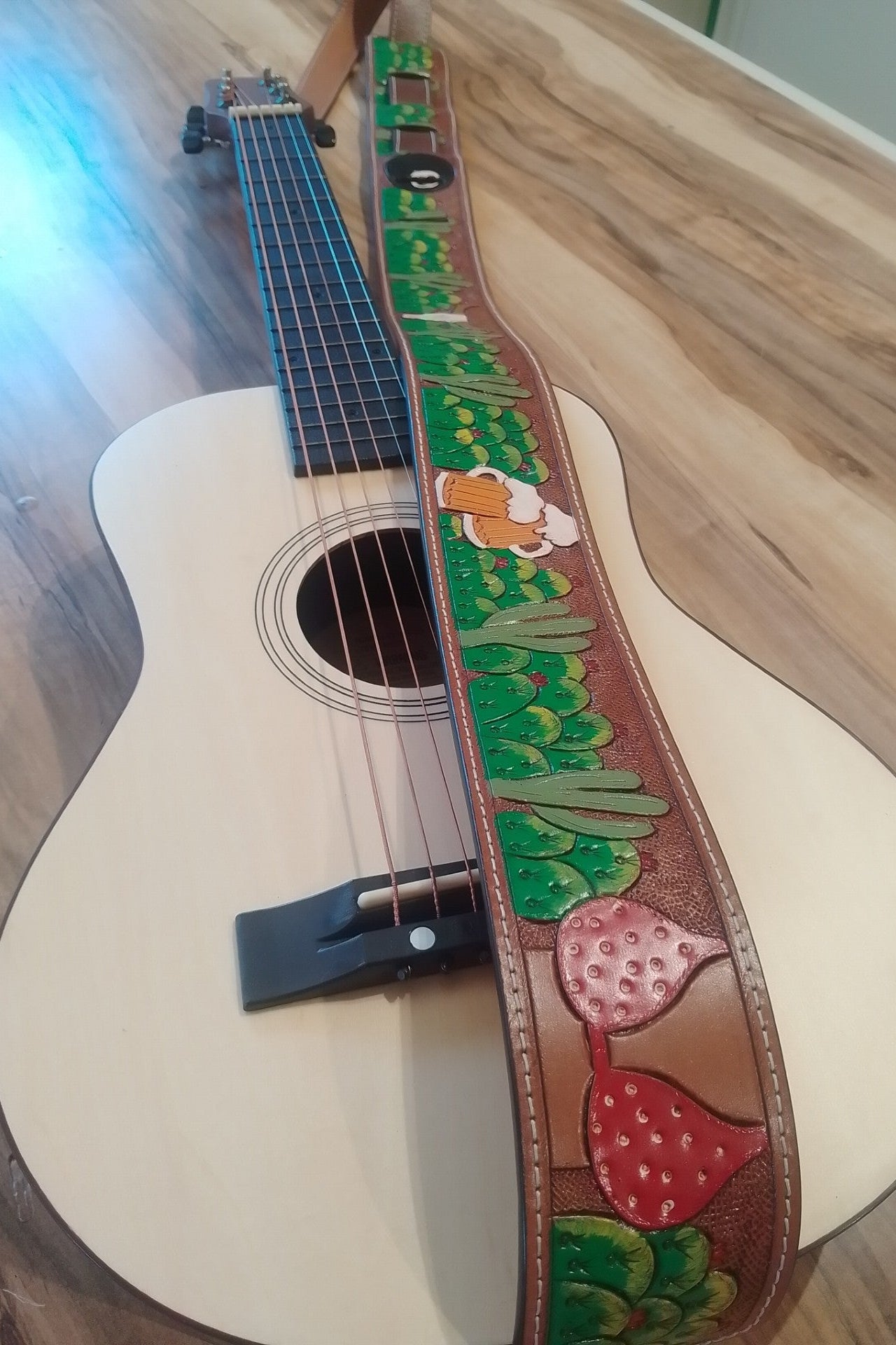 Guitar Stap Cactus