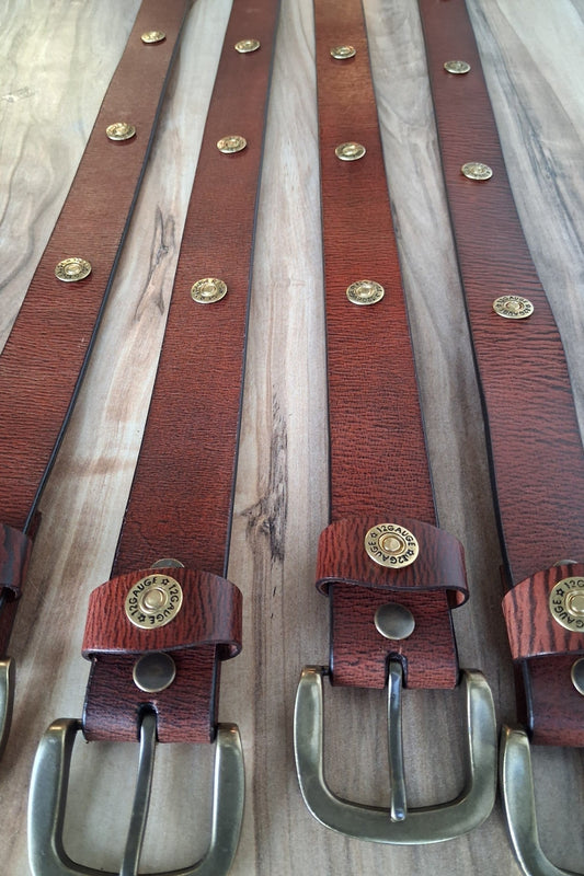 Belt Bullet Shells Brown