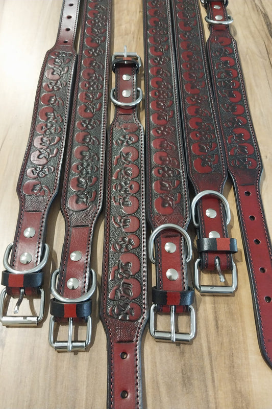 Zabella Dog Collar Skull feature