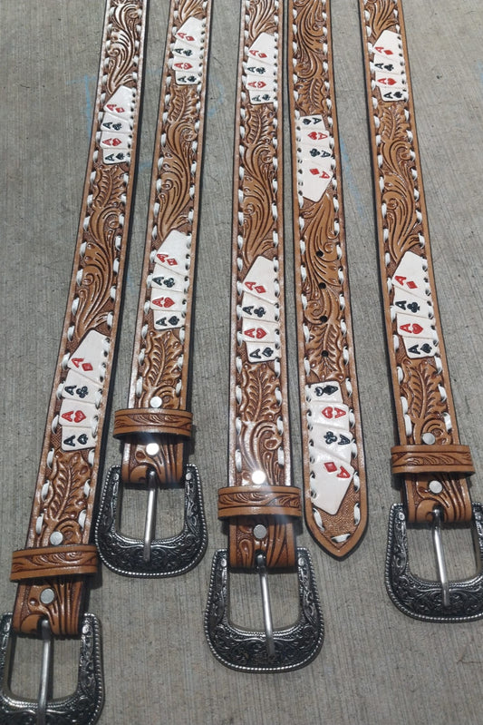 Belt Deck of Cards (brown)