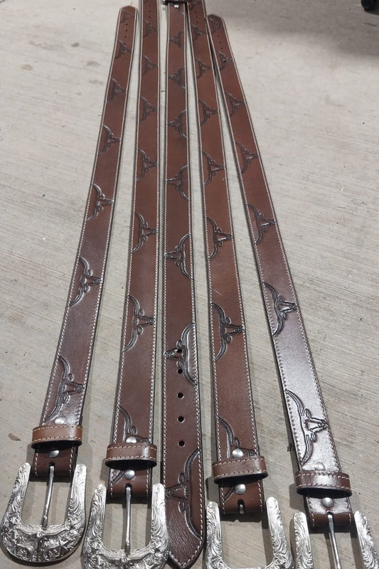Belt longhorn dark brown