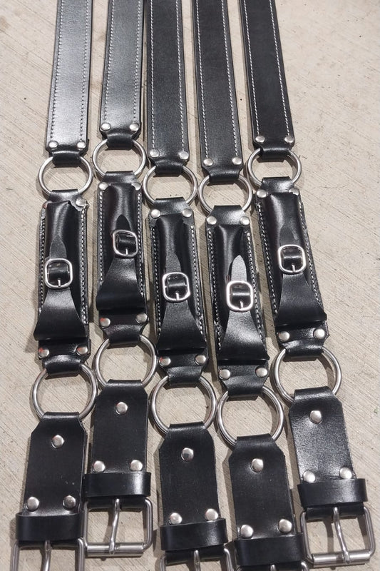 Belt hobble knife black