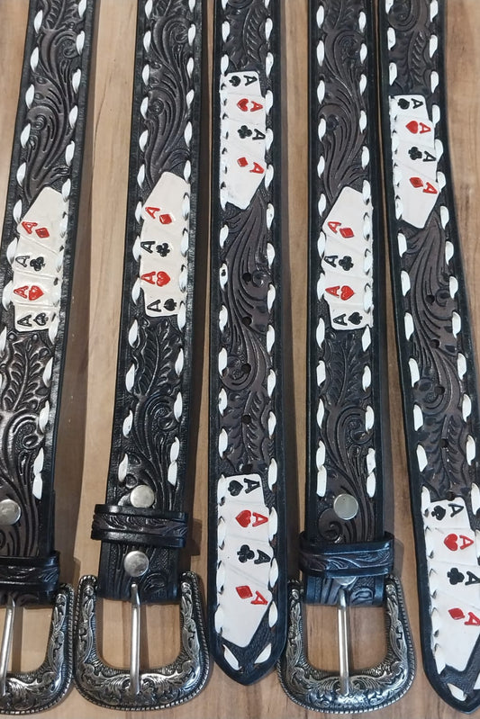 Belt deck of cards (black)