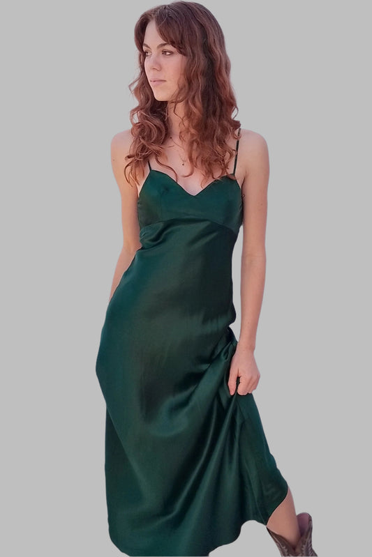 Cleo dress Emerald