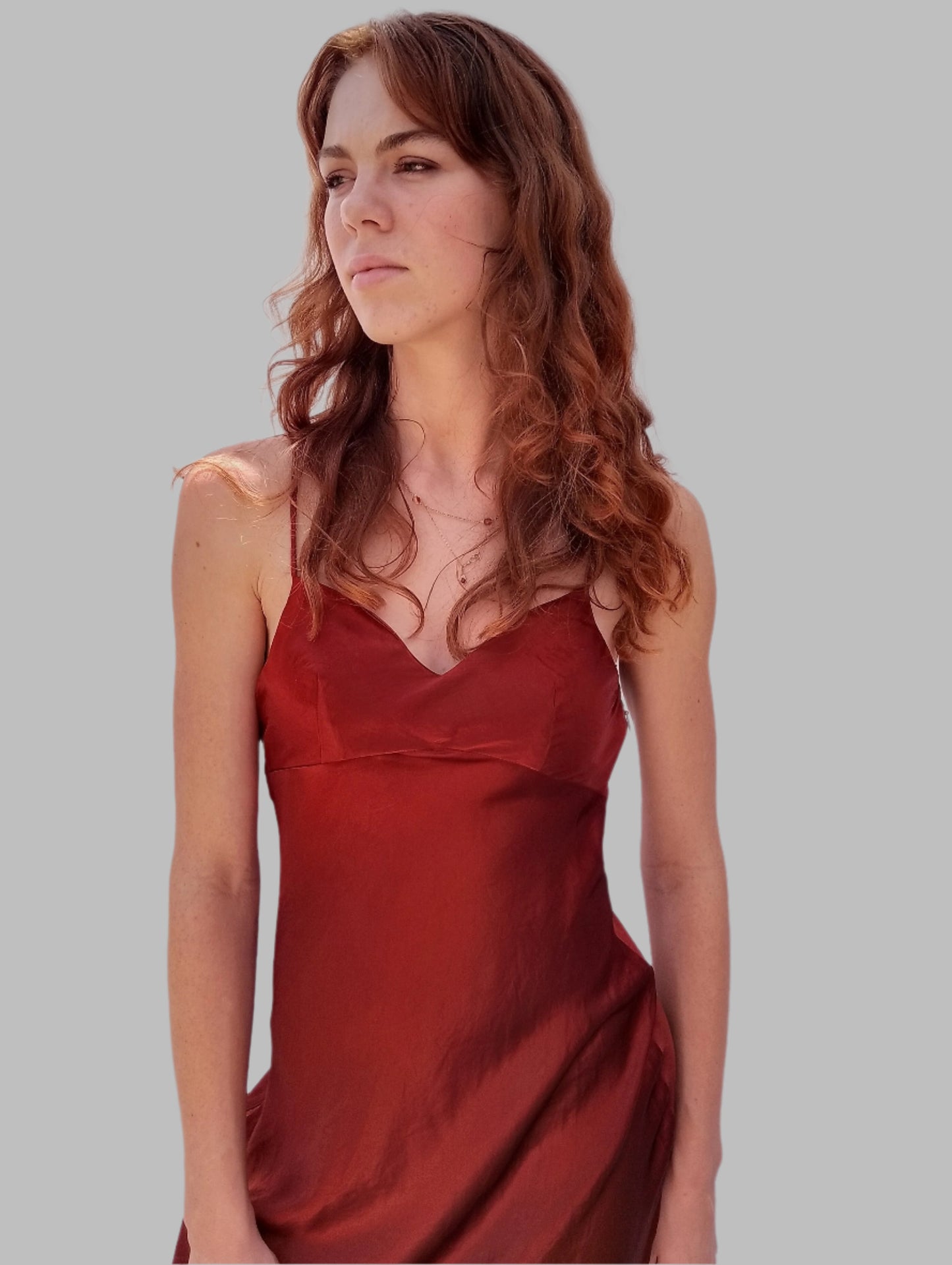 Cleo Dress Rust
