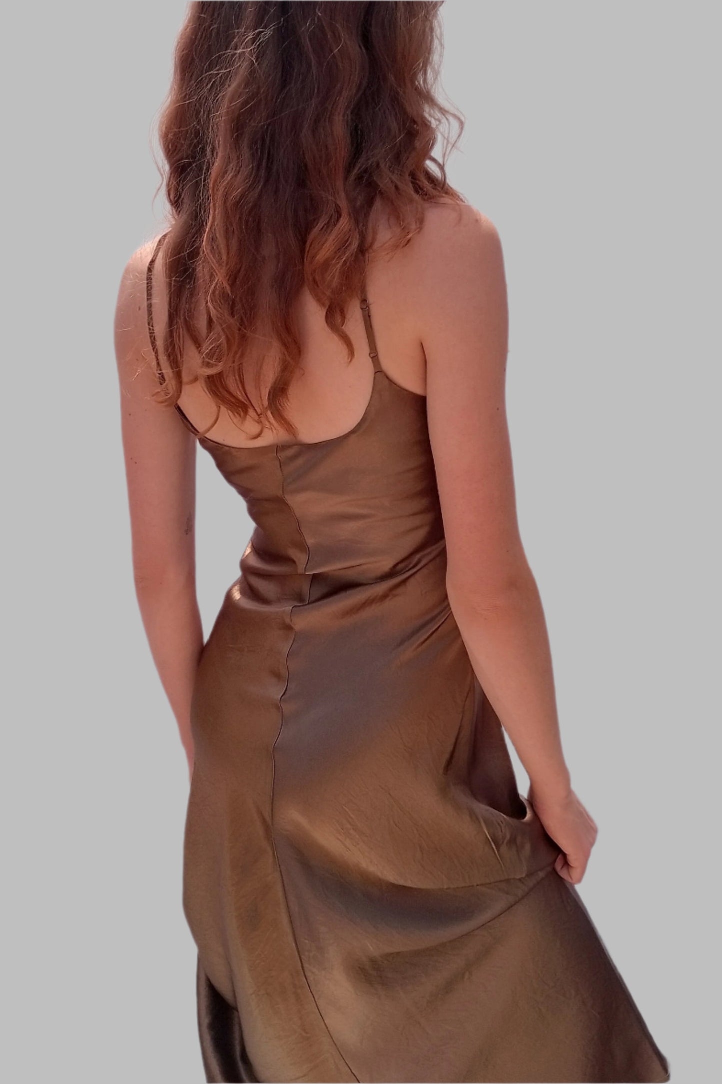 Cleo Dress Bronze
