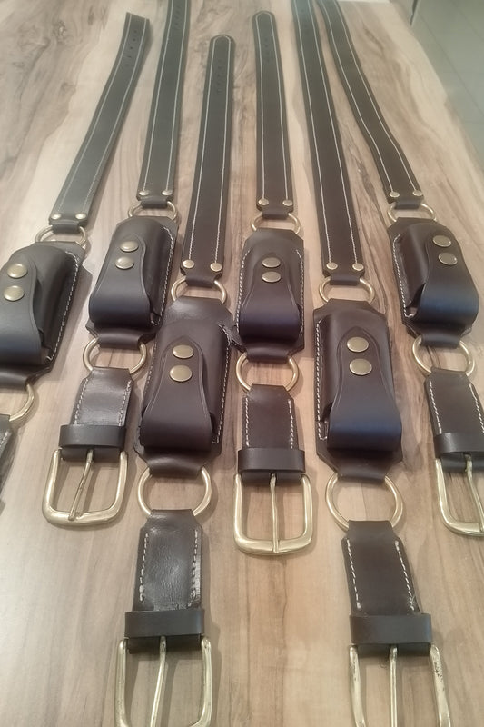 Belt Multi tool (western tooled leather belt)