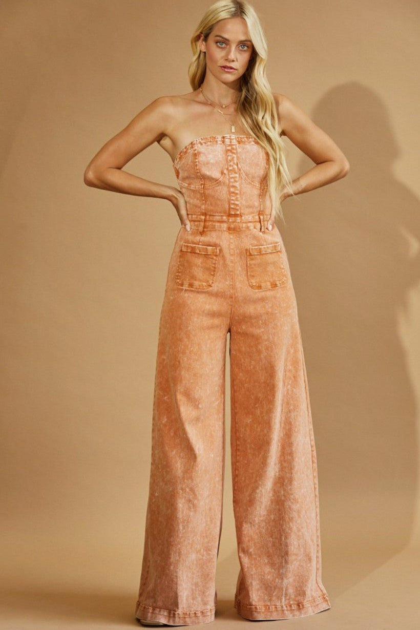 Gail Jumpsuit  tangerine
