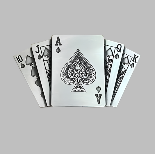 Buckle playing cards