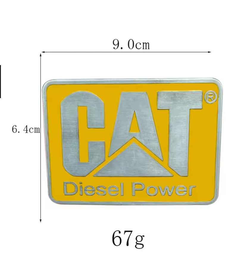 Buckle Cat Diesel Rectangle