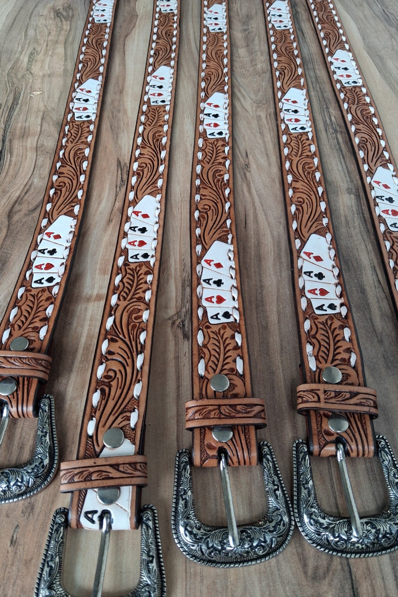 Belt Deck of Cards (brown)