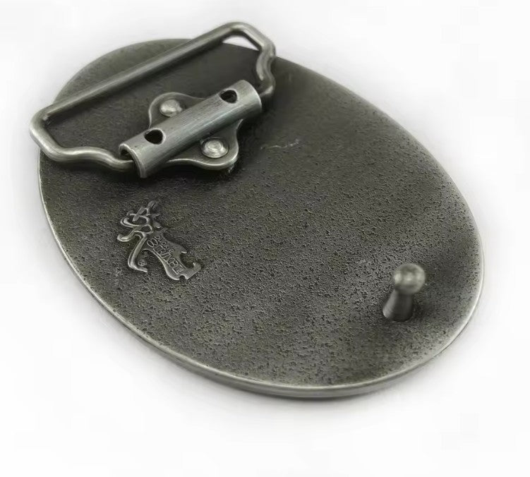Buckle Browning oval