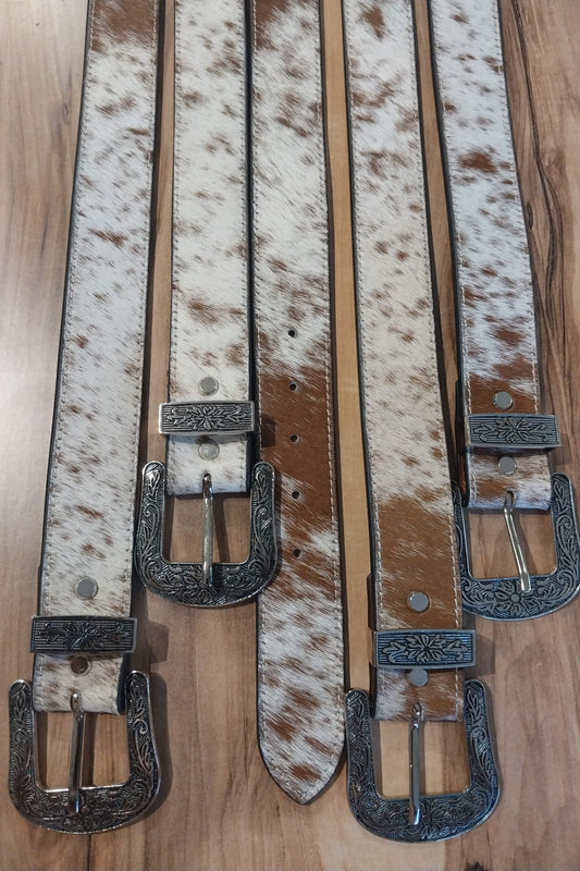 Belt full Cowhide Brown
