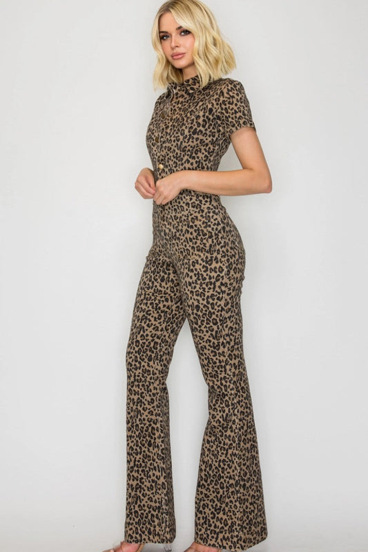 Animal Print jumpsuit