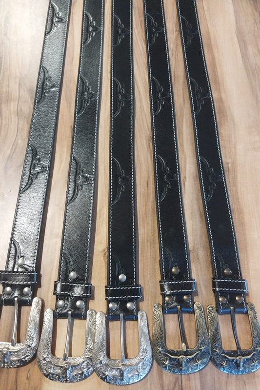 Belt longhorn black