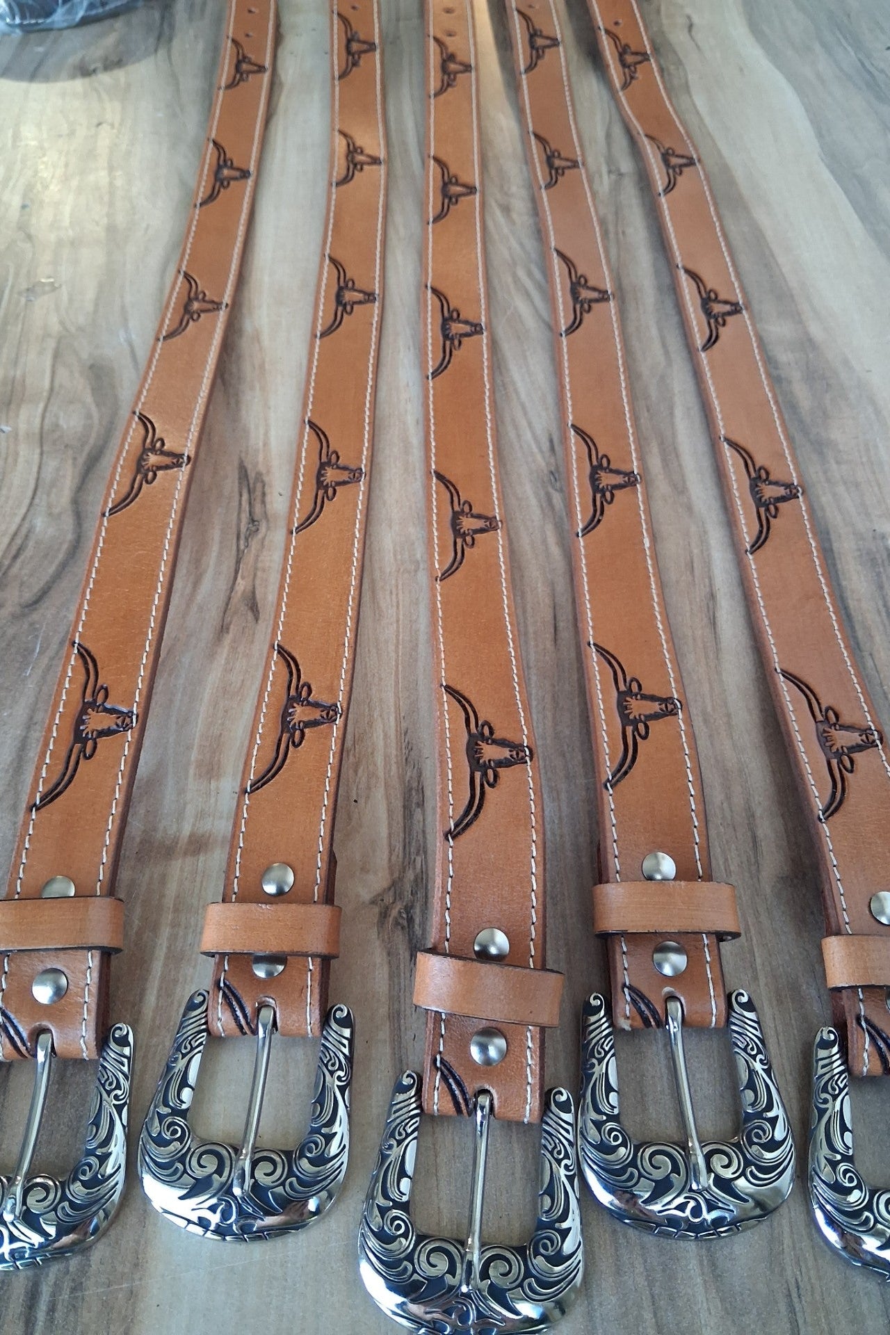 Belt Junior longhorn (tan)